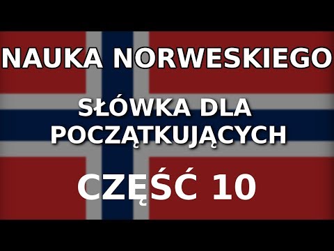 Learning Norwegian for beginners - vocabulary part 10