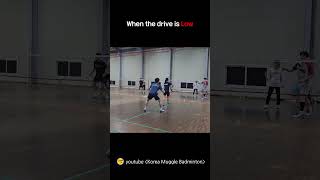 Download lagu Before After according to drive height #badminton #ryder  #korean #amazing #attack #defense #posture mp3