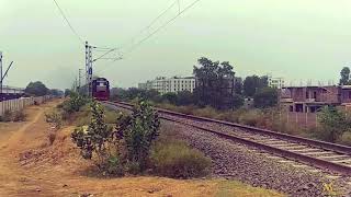 preview picture of video 'Running Train Slow-mo | MI-A1|DIGHA'