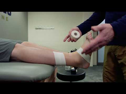 Ankle Taping Skills Video
