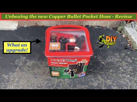 Unboxing Copper Bullet Pocket Hose - Honest review