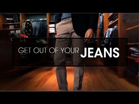 Time To Get Out Of Those Jeans - Fall Fashion Advice