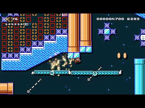 【R★ミĸかぐや☆ミβさんとコラボ】Speed run✕+🡒 by Rはがねメиタル∀ĸ 🍄 Super Mario Maker 2 #aha 😶 No Commentary