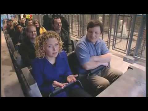Th13teen Alton Towers on GMTV - Shows full indoor section and POV