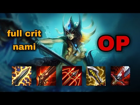 Nami best build / full crit nami in wildrift is op