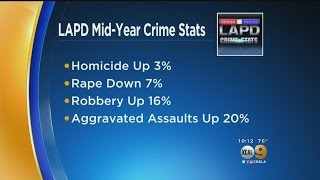 For Second Year In A Row, Crime Increases In Los Angeles