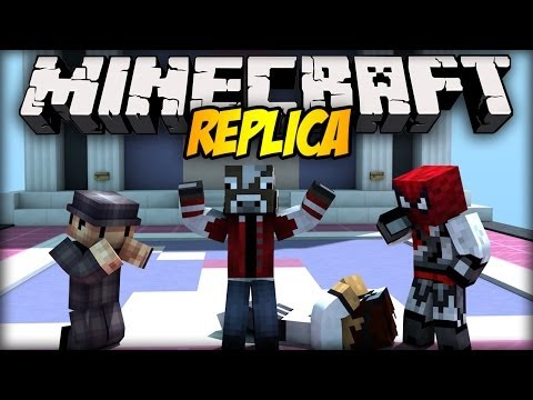 Minecraft Mini-Game: REPLICA w/ Blow, Sitr0x, Dealereq