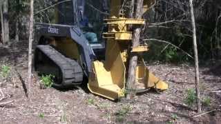 preview picture of video 'DFM Compact Feller Buncher - Compact Track Loaders'