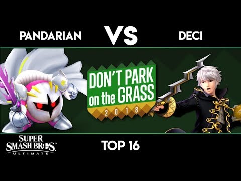 Don't Park on the Grass 2018 - Pandarian vs Deci - Ultimate Singles Top 16