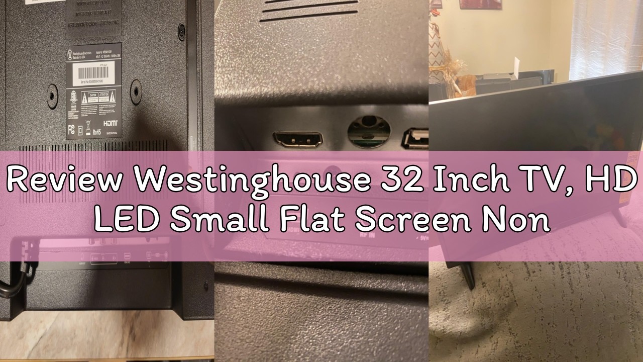 Miniatura da avaliação em vídeo de Smart TV Westinghouse 32 Polegadas HD Xumo