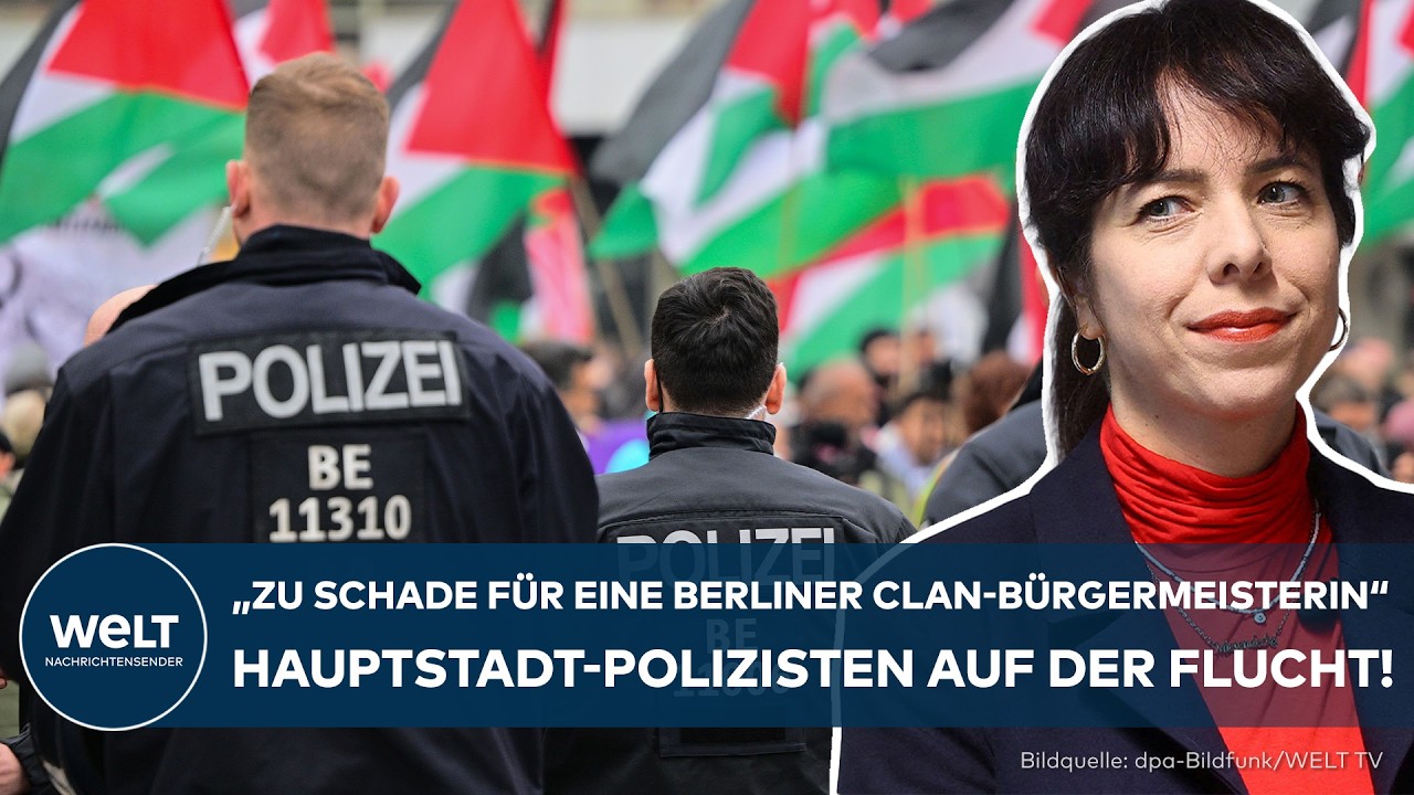 BERLIN: Nichts wie weg! 72 Polizisten wollen sich nach Wahlsieg der Linken versetzen lassen!
