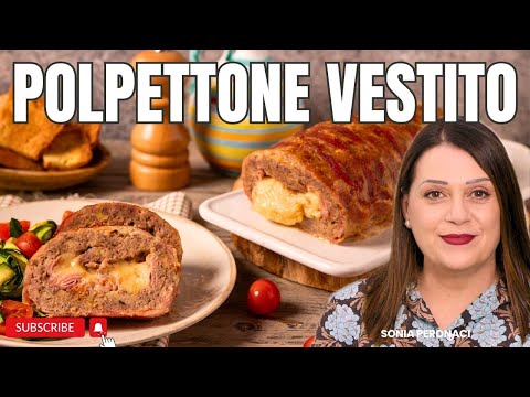 Non è il solito polpettone! Ha un ripieno filante e un “vestito” che conquista tutti!