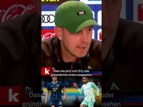 Werner baff : "Ich habe noch nie so ein Spiel erlebt" #shorts