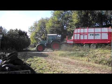 4 Schnitt 2011 Laden mit Fendt Favorit 712 Vairo und Pöttinger Europrofi 2 im Einsatz