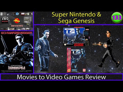 Movies to Video Games Review - Terminator 2: Judgment Day (SNES/GEN)