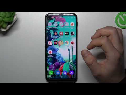 How to Operate Home Screen Features in LG Q70 - Rearrange Home Screen