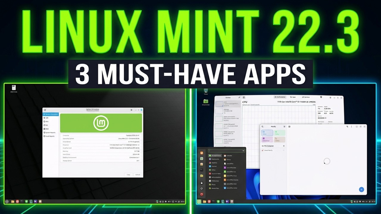 3 Powerful Linux Mint 22.3 Apps That Make Cinnamon Better in Every Way!