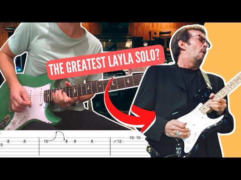 Layla Solo Cover | 1999 Madison Square Garden | TABs