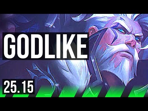 GRAVES vs TRUNDLE (JGL) | 12/1/7, Godlike | KR Master | 25.15