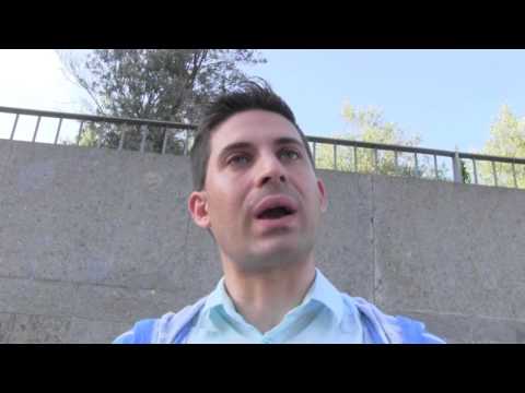 Fassina alla Collina della Pace   intervista ad Andrea Maccarone