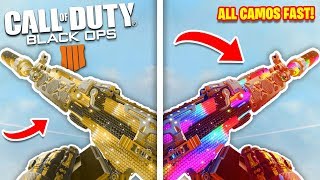 HOW TO GET DIAMOND CAMO FAST in Black Ops 4! Get ALL GOLD CAMOS with UNLIMITED easy headshots
