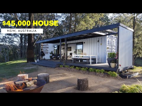 How a Shipping Container was Transformed into a $45,000 House