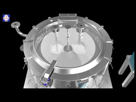 Pharmaceutical centrifuge machine