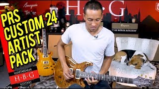 Video thumbnail for PRS Custom 24 Artist Pack by Heartbreaker Guitars