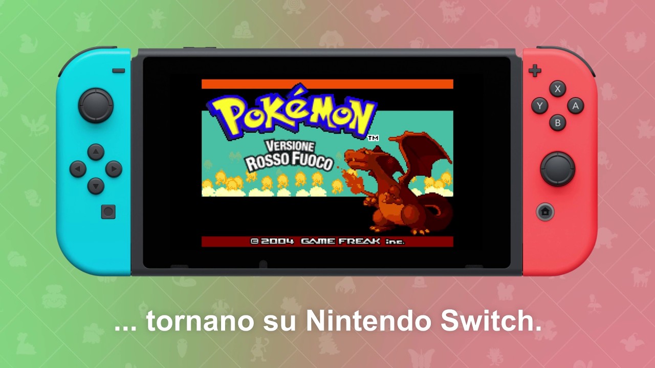 Pokémon Versione Rosso Fuoco e Pokémon Versione Verde Foglia su Nintendo Switch 🔥🍃