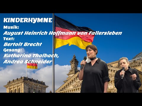 KINDERHYMNE · Bertolt Brecht · Katharina Thalbach & Andrea Schneider. 75 Jahre Grundgesetz (2024)
