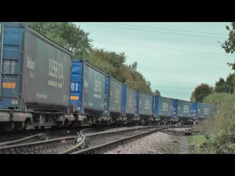 66411, Eddie the Engine, on 4S43, 06:12, Daventry - Grangemouth intermodal