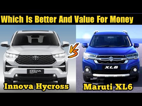 Innova Hycross 2022 VS Maruti XL6 Detail Comparision [ rahul auto vlogs ]