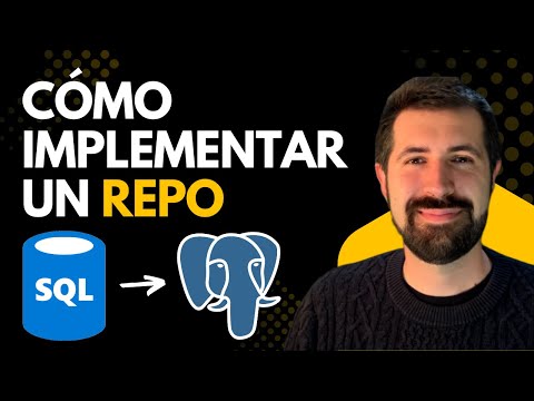 ¿Cómo crear un repositorio con base de datos real paso a paso?