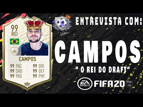 Entrevista com Campos O REI DO DRAFT no Brasil!!!
