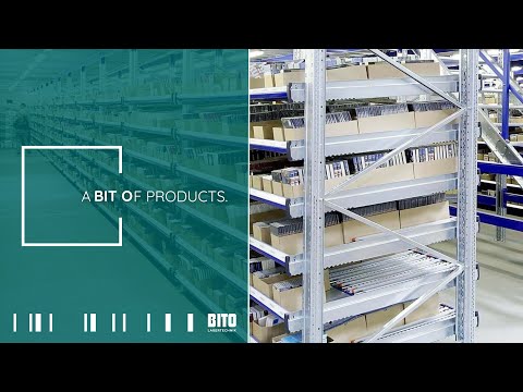 Stückgut-Durchlaufregal-Systeme | BITO Lagertechnik