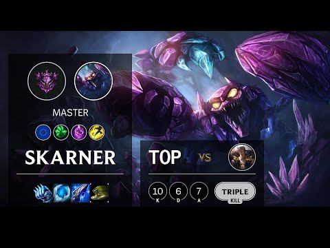 Skarner Top vs Sett - EUW Master Patch 10.15