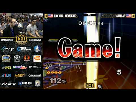 CEO2016 - FOX MVG | Mew2King vs. Stellar - Melee Pools