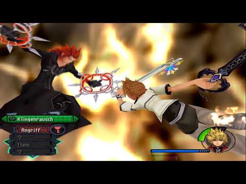 Kingdom Hearts 2 (PS2/Deutsch) –Axel 2. Kampf