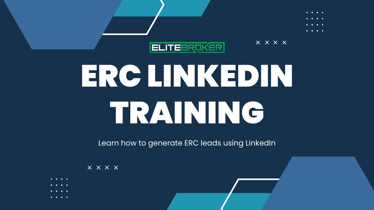 🔥ERC LinkedIn Lead Generation Training 🔥 How To Generate ERC Leads On LinkedIn