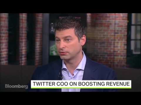 Twitter COO Adam Bain revenue growth