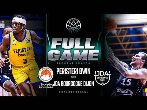 Peristeri bwin v JDA Bourgogne Dijon | Full Game | Basketball Champions League 2022/23