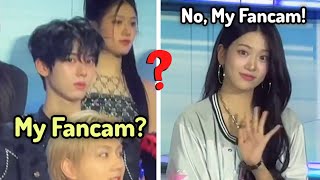 ZB1&#39;s Yujin and IVE&#39;s Yujin Confused by Fancams at the 2025 Golden Disc Awards #kpop