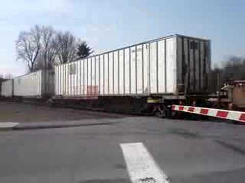 Klines Ln. doublestack container train