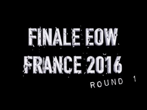 8e Finale EOW France 2016 - 1. Texte écrit - Maras, Wadi, Godié, Ed Scarp