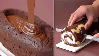 Oddly Satisfying Chocolate Cake Decorating | The Best Chocolate Cake Recipes | Mr Chef