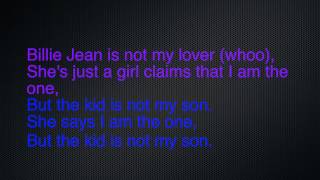 Bille Jean - Breathe Carolina lyric video