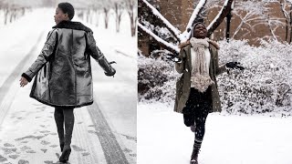 2 WINTER OUTFITS | OOTW | Closet Must Haves #angekh
