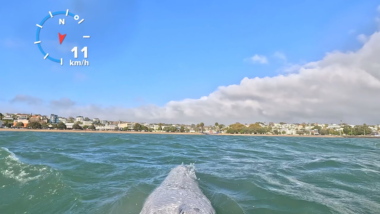 Epic surf ski V7 - gusty day