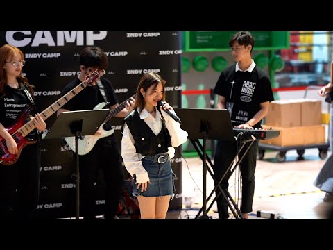 [FanCam | ฉันชัดเจนที่สุดเเล้ว | MILK CGM48 - 21.09.2023] INDY CAMP 2  Street Singer SAMYAN MITRTOWN