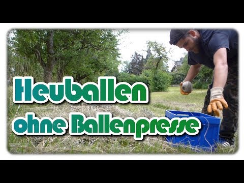 Making hay bales quickly and easily | Baling hay part 2